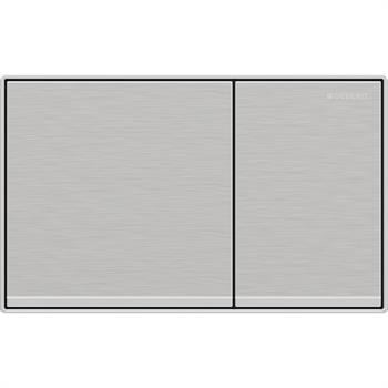 Geberit Sigma60 Kumanda Paneli Çift Basmalı, Fırçalı Krom, 115.640.GH.1