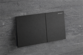 Geberit Sigma70 Çift Basmalı Kumanda Kapağı, Siyah Krom, 115.622.QD.1