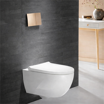 Geberit Sigma70 Çift Basmalı Kumanda Kapağı, Bronz, 115.622.QB.1