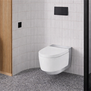 Geberit Sigma70 Çift Basmalı Kumanda Kapağı, Mat Siyah, 115.622.14.1