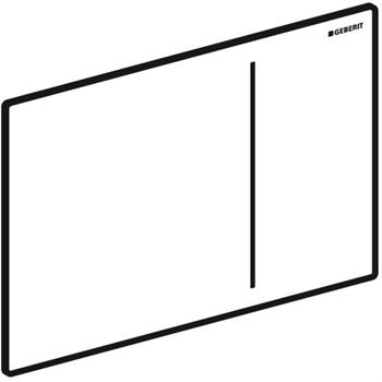 Geberit Sigma70 Çift Basmalı Kumanda Paneli Fırçalı Krom, 242.813.FW.1