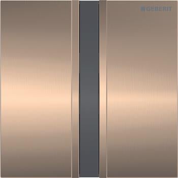 Geberit Tip 50 Kumanda Paneli Fırçalı Bakır, 241.926.QB.1