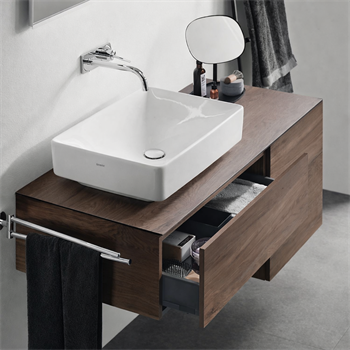 Geberit VariForm Dikdörtgen Çanak Lavabo, 55 cm, 500.779.01.2