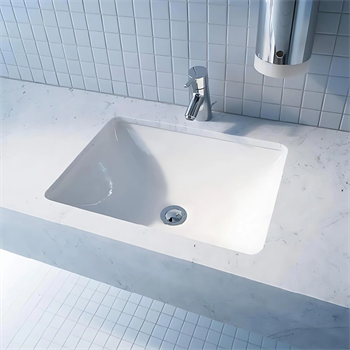 Geberit VariForm Dikdörtgen Tezgah Altı Lavabo, 53 cm, 500.760.01.2