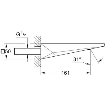 Grohe Allure Brilliant Çıkış Ucu Krom, 13485000