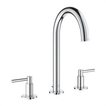 Grohe Atrio 3 Delikli Ankastre Lavabo Bataryası, Sifon Kumandalı Krom, 20649000