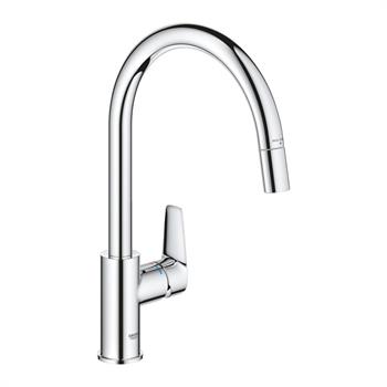 Grohe BauEdge eviye bataryası, Krom, 30536000