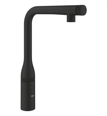 Grohe Essence SmartControl Spiralli Eviye Bataryası, Hayalet Siyah, 31928KF0