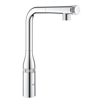Grohe Essence SmartControl Spiralli Eviye Bataryası, Krom, 31615000