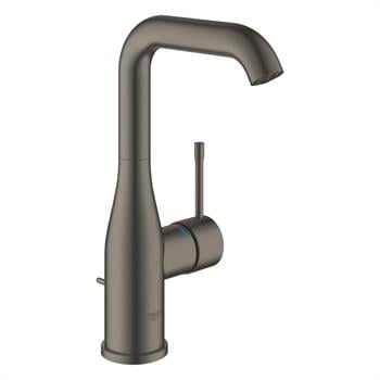 Grohe Essence Yüksek Lavabo Bataryası, Sifon Kumandalı, Fırçalı Sert Grafit, 24174AL1