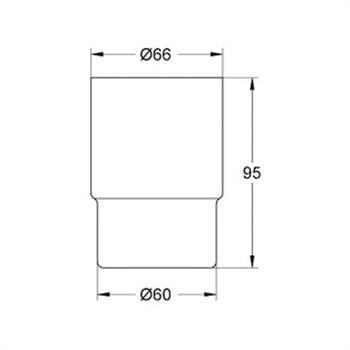 Grohe Essentials Diş Fırçalığı Camı, 40372001