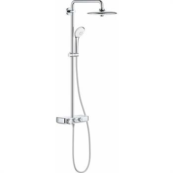 Grohe Euphoria SmartControl 260 Mono Duş sistemi Duvara Monte Termostatik Bataryalı Duş Kolonu Krom, 26509000