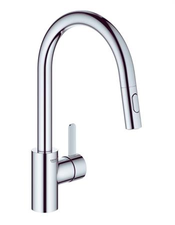Grohe Eurocosmo Spiralli Eviye Bataryası, 2 Fonksiyonlu Krom, 31481001