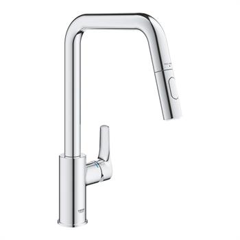 Grohe Eurosmart Kuğu Borulu Eviye Bataryası Krom, 30619000