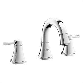 Grohe Grandera 3 Delikli Lavabodan Ankastre Lavabo Bataryası, Krom, 20417000