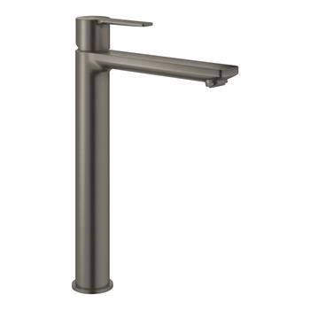 Grohe Lineare Tezgah Üstü Lavabo Bataryası, Fırçalı Sert Grafit, 23405AL1