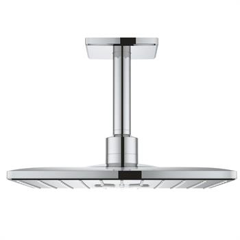 Grohe Rainshower 310 SmartActive Cube Tepe Duşu Seti Akışlı, Krom, 26481000