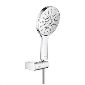 Grohe RainShower SmartActive 130 El Duşu, 3 Akışlı, Krom, 26580000