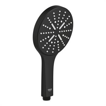 Grohe RainShower SmartActive 130 El Duşu, 3 Akışlı, Hayalet Siyah, 22127KF0