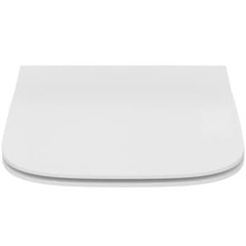 Ideal Standard İlife B Klozet Kapağı-White-Thin-Yavaş Kapanan T500301