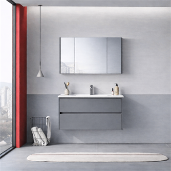 Orka Arno 100 cm Bazalt Gri Banyo Dolabı Takımı (Çekmeceli) , 5008760