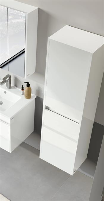 Orka Arno 40 cm Boy Dolabı Parlak Beyaz (Sağ/Sol) , 3010325