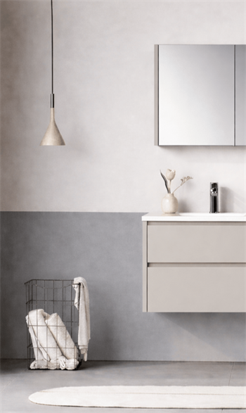 Orka Arno 65 cm Parlak Kaşmir Banyo Dolabı Takımı (Çekmeceli) , 5008773