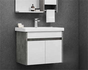 Orka Aydos 65 Cm Retro Gümüş Banyo Dolabı Alt Modül ve Lavabo , 5000968