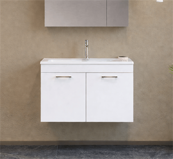 Orka Bafa 80 cm Beyaz Banyo Dolabı Alt Modül ve Lavabo, 5001016