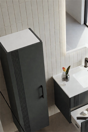 Orka Bari 40 cm Mat Antrasit Boy Dolabı, 3008678