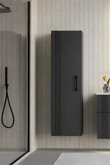 Orka Bari 40 cm Mat Antrasit Boy Dolabı, 3008678