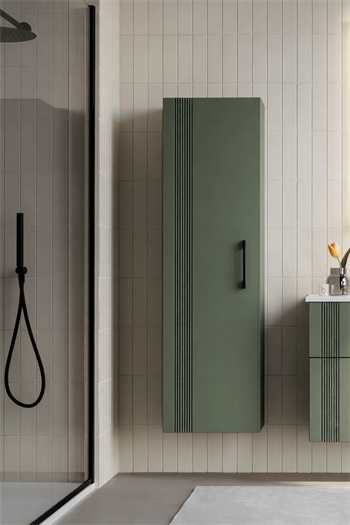 Orka Bari 40 cm Mat Soft Yeşil Boy Dolabı, 3008676