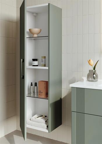 Orka Bari 40 cm Mat Soft Yeşil Boy Dolabı, 3008676