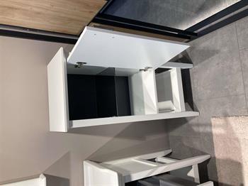 Orka Bastle 47 cm Beyaz Banyo Boy Çamaşır Dolabı