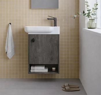 Orka Begonya 55 cm İrony Banyo Dolabı Alt Modül ve Lavabo, 5001019