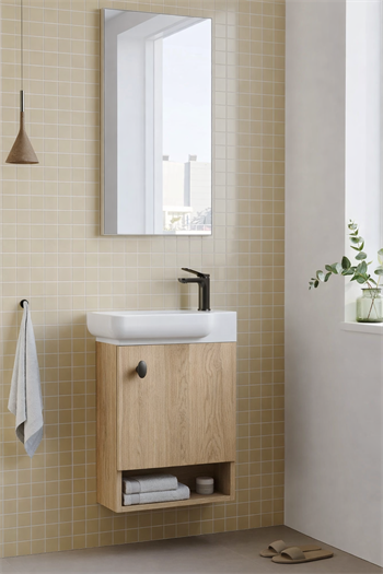 Orka Begonya 55 cm Legnona Banyo Dolabı Takımı