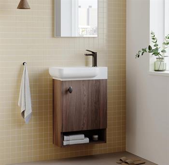 Orka Begonya 55 cm Navaro Banyo Dolabı Alt Modül ve Lavabo, 5001017