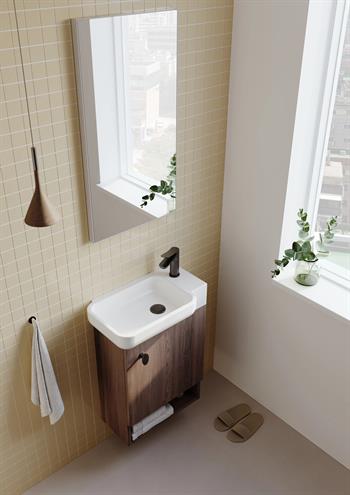 Orka Begonya Banyo Dolabı Takımı, 55 cm, Navaro (Alüminyum Çerçeveli Ayna), 5000062