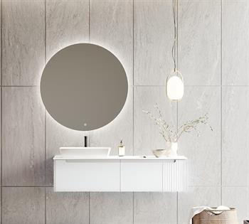 Orka Biella 140 cm Beyaz Banyo Dolabı Alt Modül ve Lavabo