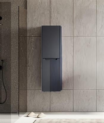 Orka Biella 40 cm Antrasit Banyo Boy Çamaşır Dolabı