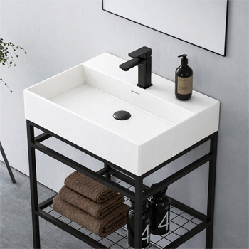 Orka Capetown 60 cm Banyo Dolabı Alt Modül ve Lavabo (Parlak Beyaz Lavabo), 5001122