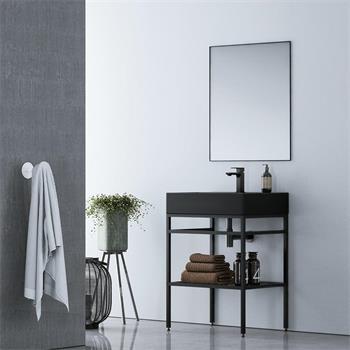 Orka CapeTown Banyo Dolabı Takımı, 60 cm (Mat Siyah Lavabo), 5000141