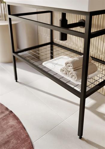 Orka Capetown 80 cm Banyo Dolabı Alt Modül ve Lavabo (Parlak Beyaz Lavabo), 5003242