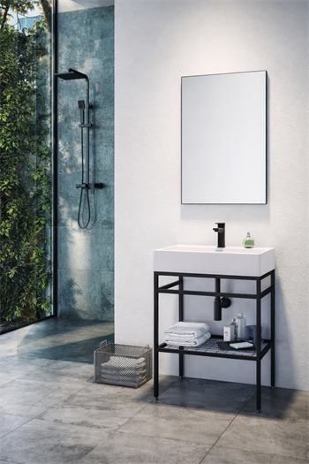 Orka CapeTown Banyo Dolabı Takımı, 60 cm (Parlak Beyaz Lavabo), 5000142