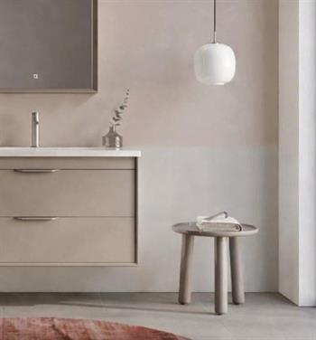 Orka Clay 100 cm Sahra Banyo Dolabı Alt Modül ve Lavabo (Çift Çekmeceli), 5004387