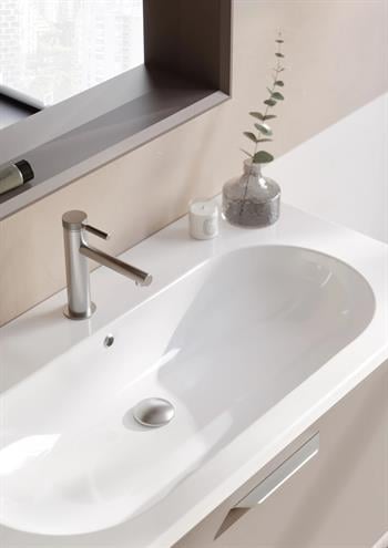 Orka Clay 100 cm Toprak Banyo Dolabı Takımı