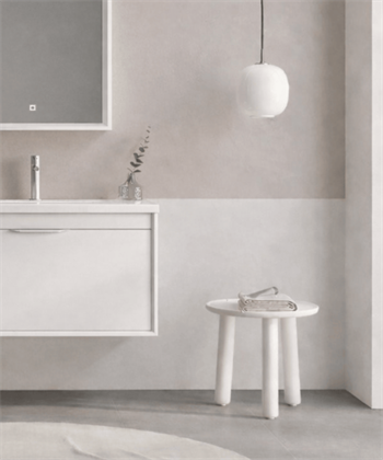 Orka Clay 80 cm Beyaz Banyo Dolabı Alt Modül ve Lavabo, 5002194