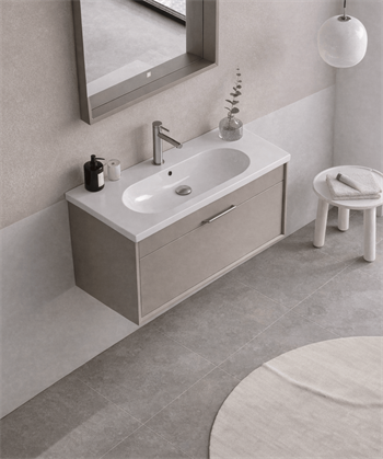 Orka Clay 80 cm Sahra Banyo Dolabı Alt Modül ve Lavabo, 5002193