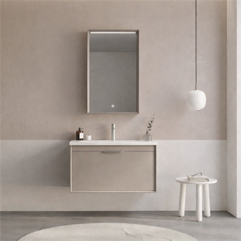 Orka Clay Banyo Dolabı Takımı, 80 cm, Sahra, 5002258