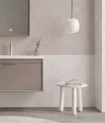 Orka Clay 80 cm Toprak Banyo Dolabı Alt Modül ve Lavabo, 5002192
